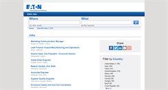 Desktop Screenshot of find.eaton.jobs