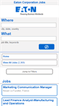 Mobile Screenshot of find.eaton.jobs